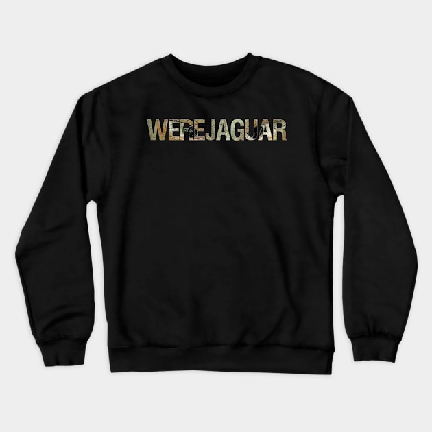 Werejaguar Olmec Mythology Crewneck Sweatshirt by Styr Designs